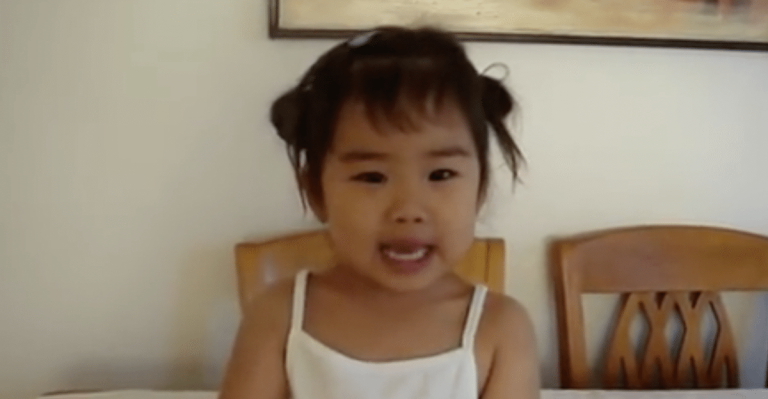 Cute 2-Year-Old Sings The Lord’s Prayer