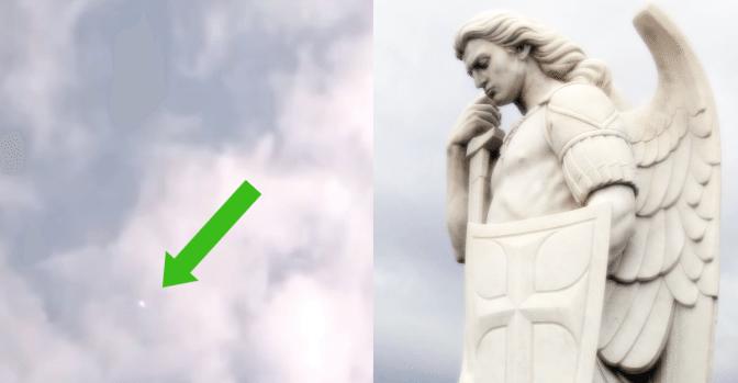 See for Yourself…Is this a Videotaping of an Angel of the Lord, Closeup?