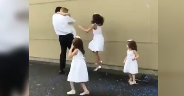 Dad Of 3 Girls Prays For A Boy. What Happens At Their Gender Reveal Leaves Him Speechless!