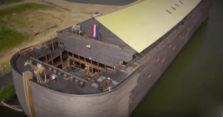 Johan Huibers Builds Himself An Ark To Inspire Fellow Christians!
