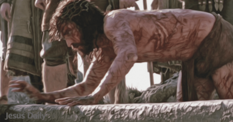 Would you help Jesus up?
