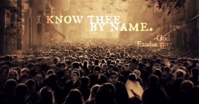 Can God Really Know Your Name?