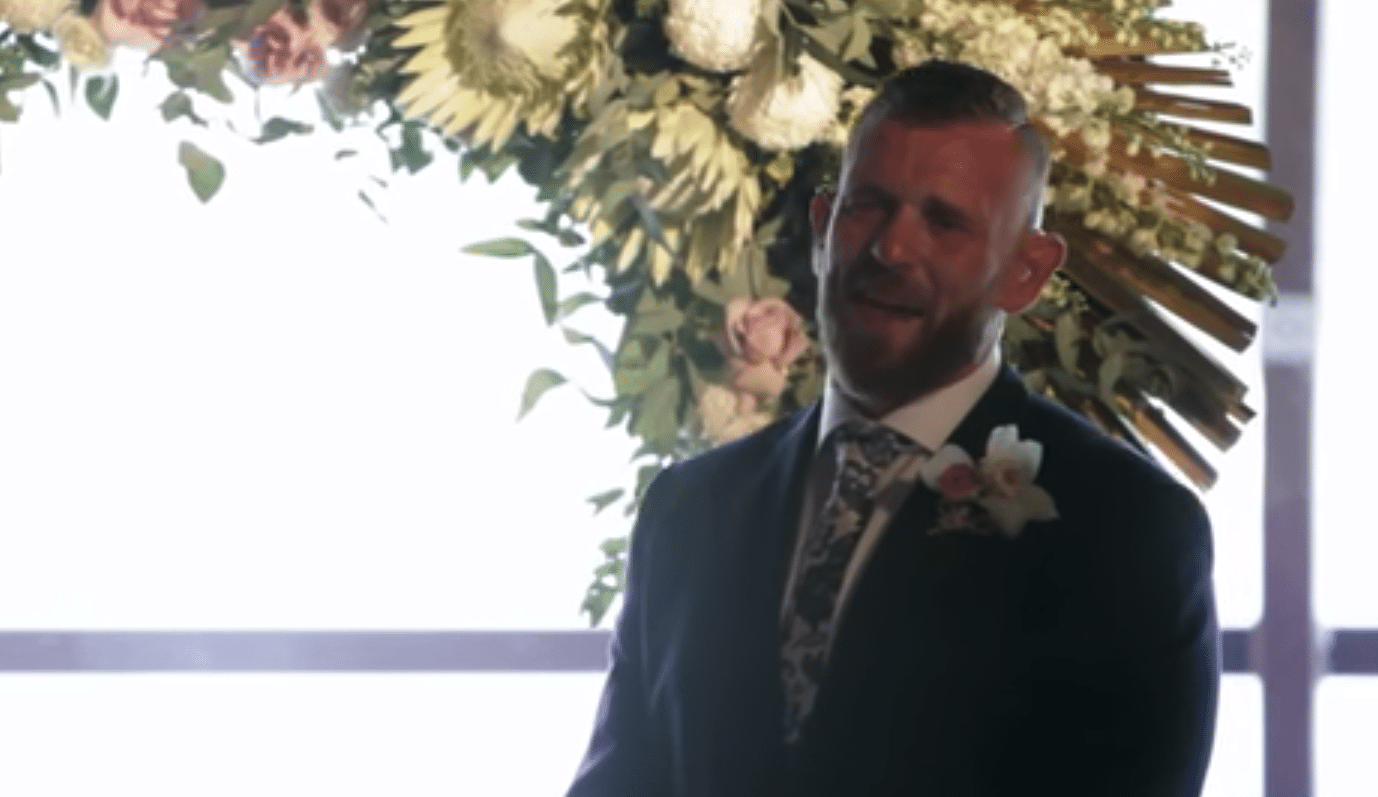 Bride Walks Out, Groom Breaks Down As Soon As He Sees Her Hands Begin To Move