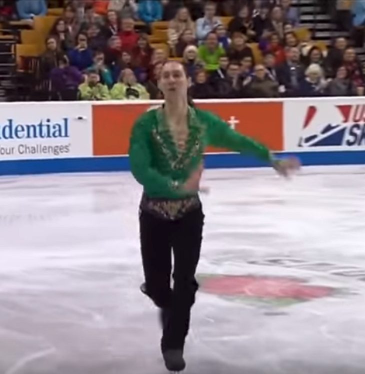 Olympic Skater Makes Crowd Go Nuts As He Begins Irish Jig In The Middle Of Routine