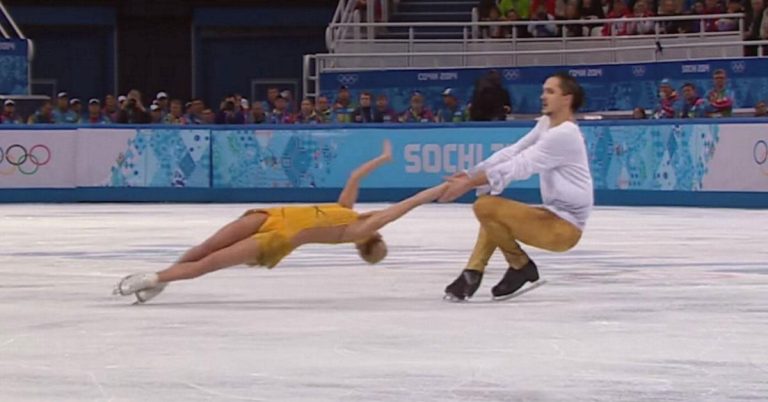 Flawless Figure Skating Routine Leaves Crowd In Awe With Special Trick No One Saw Coming