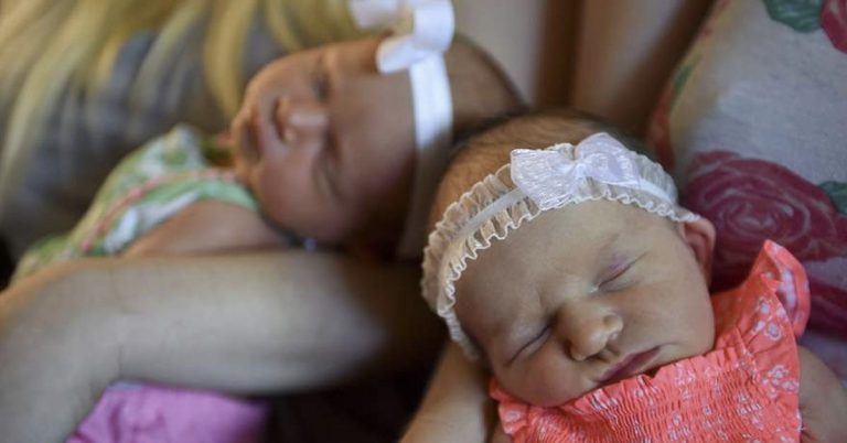 These Baby Girls Share A Special Bond All Because Of Their Moms