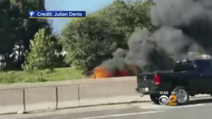School Bus Carrying Special Needs Children Catches Fire Then 10 Year-Old Saves His Classmates