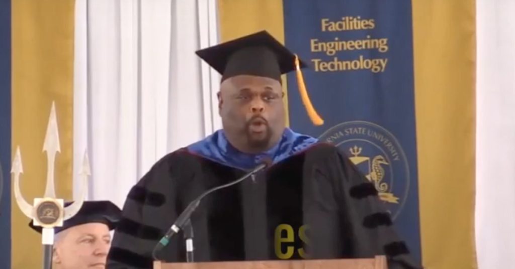 Man With 4 Degrees Addresses Graduating Class, Gives Advice Spoken By His 3rd-Grade Dropout Father