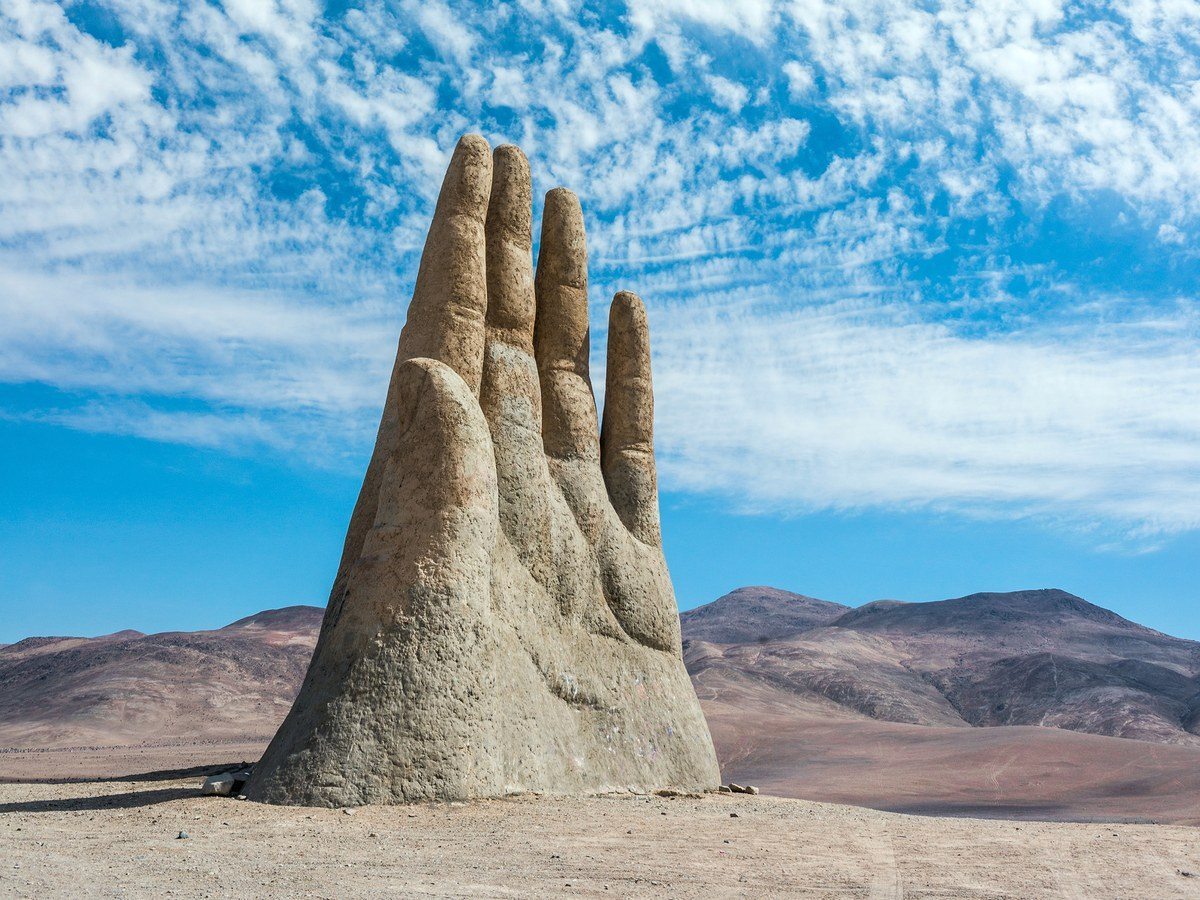 The Powerful Lesson Behind The Giant Hand Sculpture In Chile’s Atacama Desert