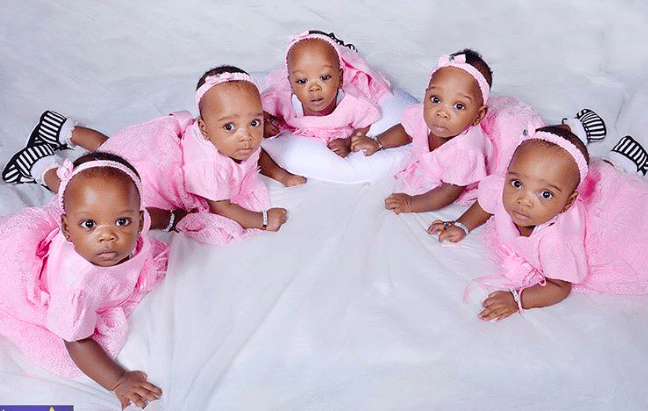 See The Adorable Quintuplets Princesses Who Are Winning Hearts All Over The World!