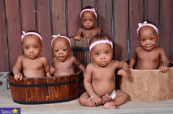 See The Adorable Quintuplets Princesses Who Are Winning Hearts All Over The World!