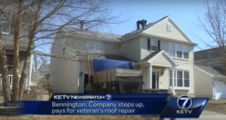 Veteran Is Scammed By Roofing Company, Then Another Contractor Steps In & Leaves Him Speechless