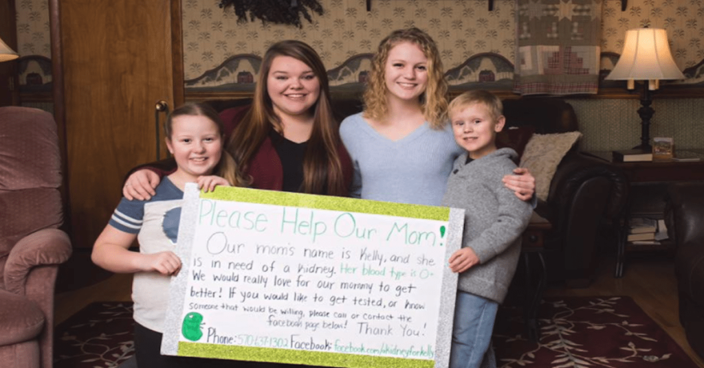 6 Kids Set Up Social Media Campaign To Find Their Mother A Kidney