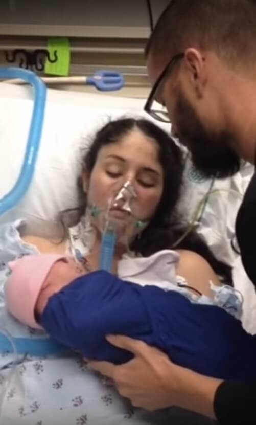 Mom Is Brought Back To Life After Hearing Her Newborn Cry