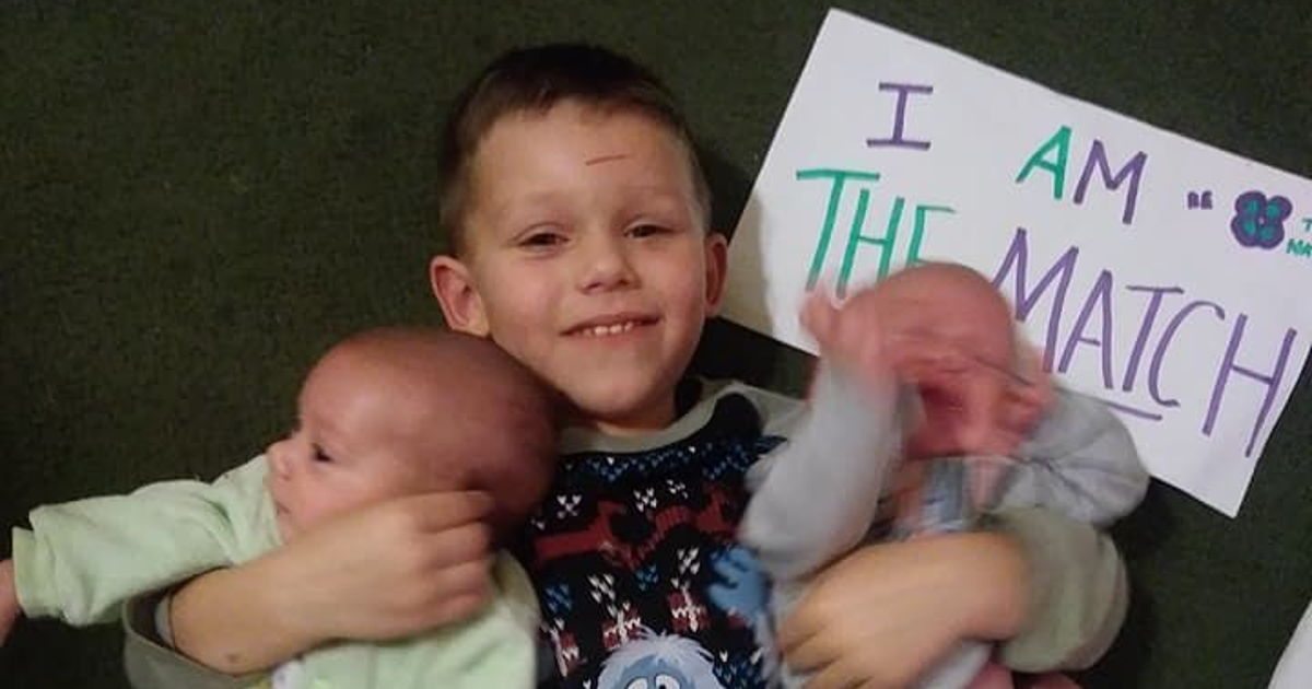 4-Year-Old Has Decided To Save His Twin Brothers’ Lives