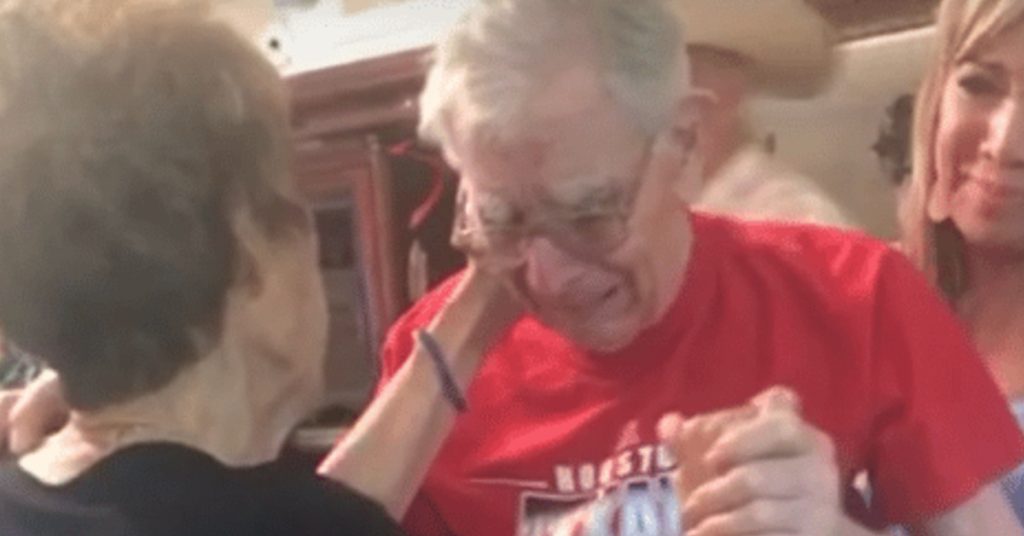 Husband With Alzheimer’s Plans Special Dance With Wife For Her 80th Birthday