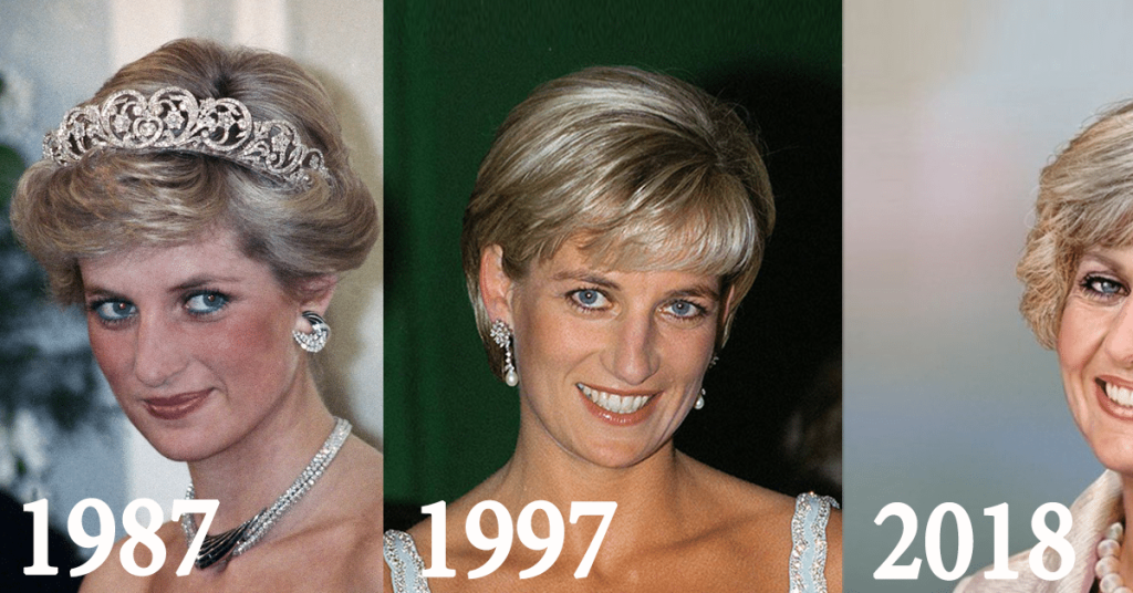 What Princess Diana Would Look Like In 2018