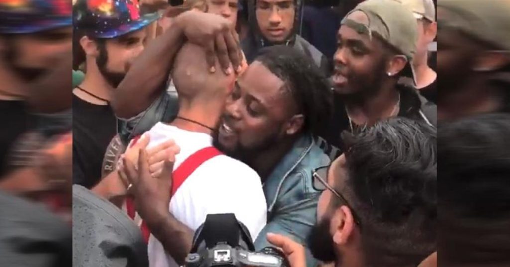 Black Man Embraces White Supremacist, Then Hears 4 Words From God