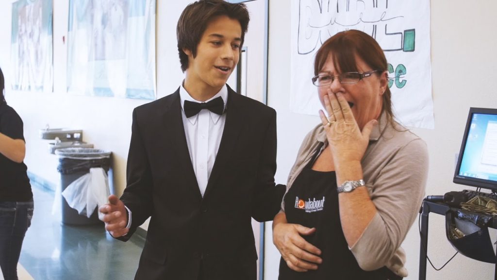 Students Tell Lunch Lady What They Really Think About Her With Special Surprise