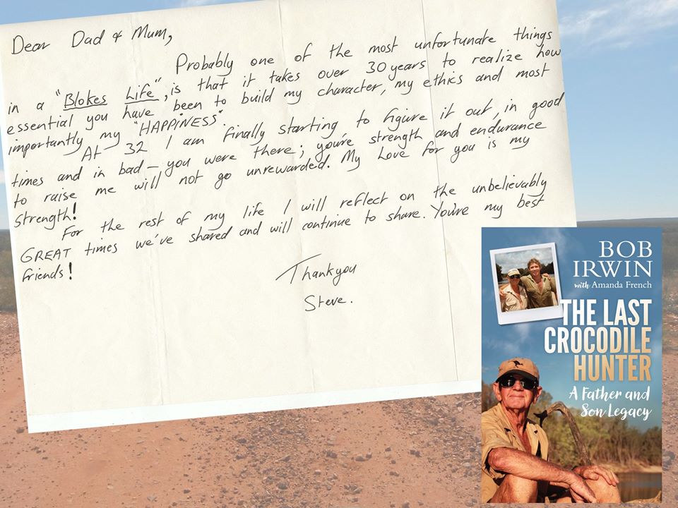 Steve Irwin’s Dad Finds Heartbreaking Note From Son 10 Years After His Death
