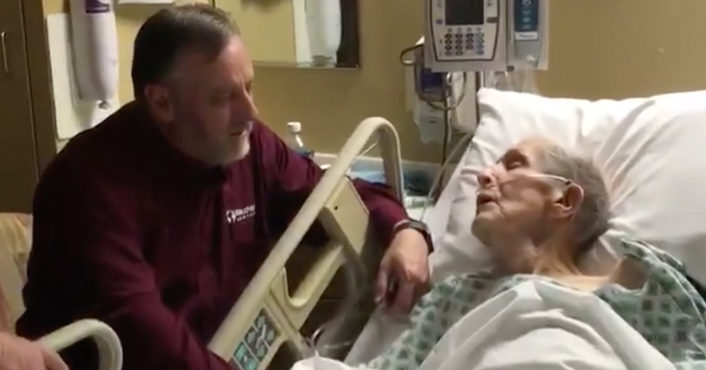 Grandpa Requests Bedside Worship Service For His Last Day Alive