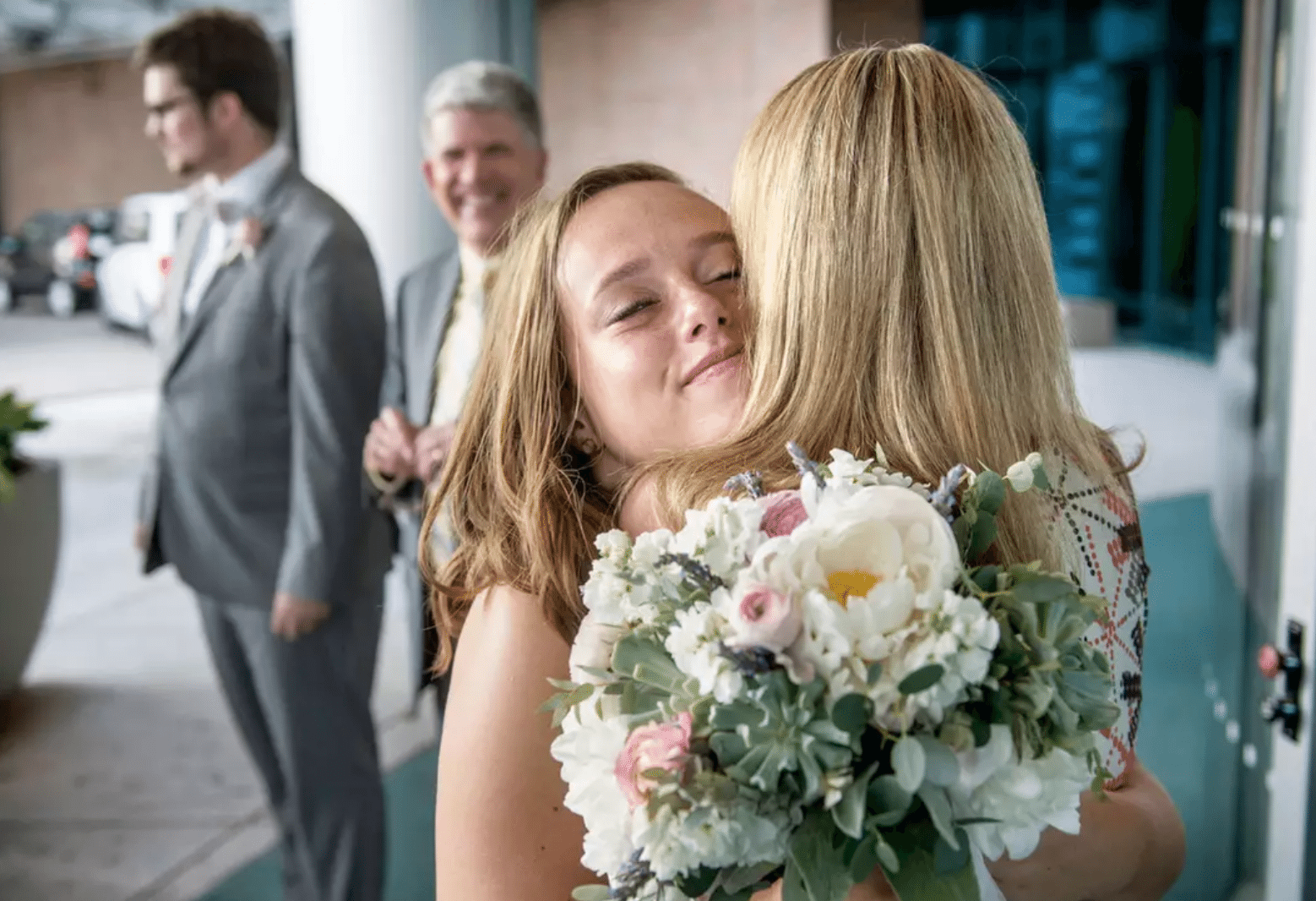 Couple is preparing for their wedding day, but then, suddenly, the bride says they have to go to the hospital