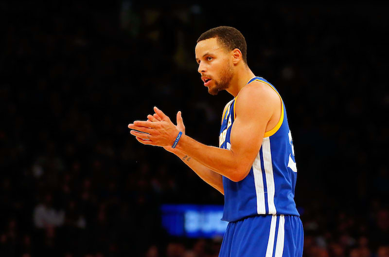 Steph Curry Prays With Opponent’s 9-Year-Old Nephew Whose Father Was Killed