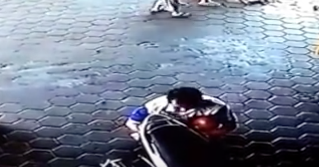 Superhero Dad Saves His Children with Lightning Fast Response