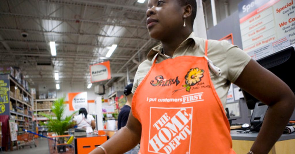 Home Depot Brings Grandmother to Tears