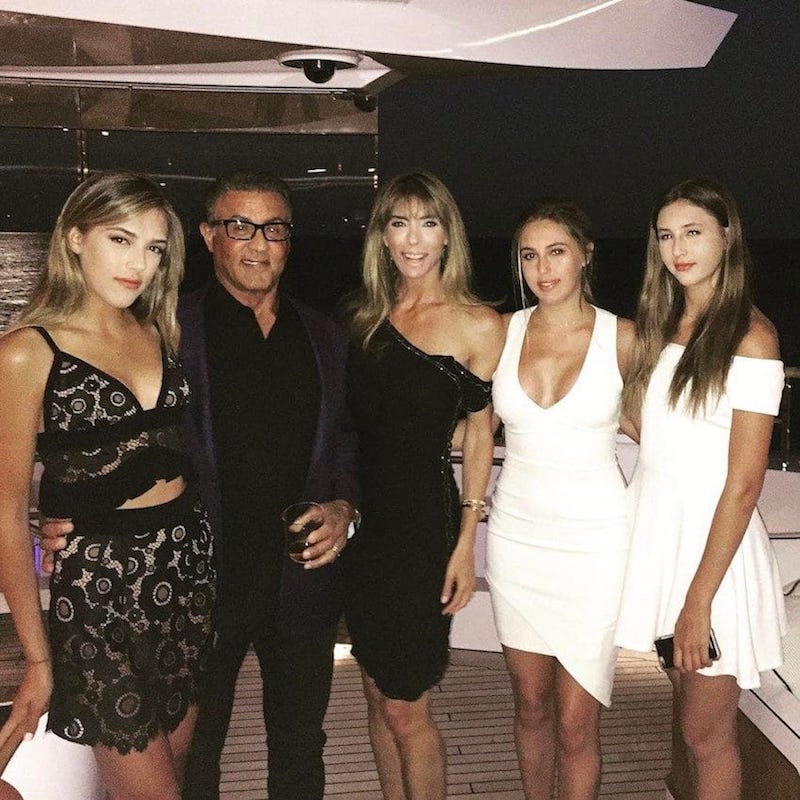 Sylvester Stallone’s Daughters Are All Grown Up Now & Working As Professional Models