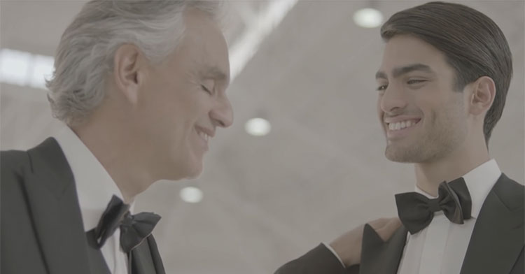 Andrea Bocelli Teams Up With His Son To Create Incredibly Moving and Emotional Duet