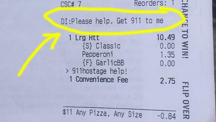 Mom Convinces Boyfriend To Let Her Order Pizza And Puts Cryptic Message In The Comments