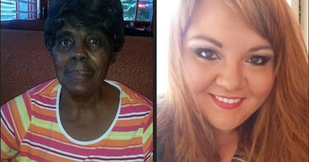 She holds restaurant door open for elderly lady, only to hear her remarks and speaks up