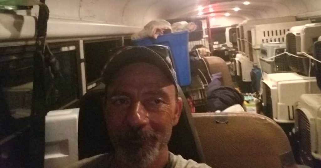 Truck Driver Refuses To Let Animals Drown, Turns Bus Into ‘Noah’s Ark’