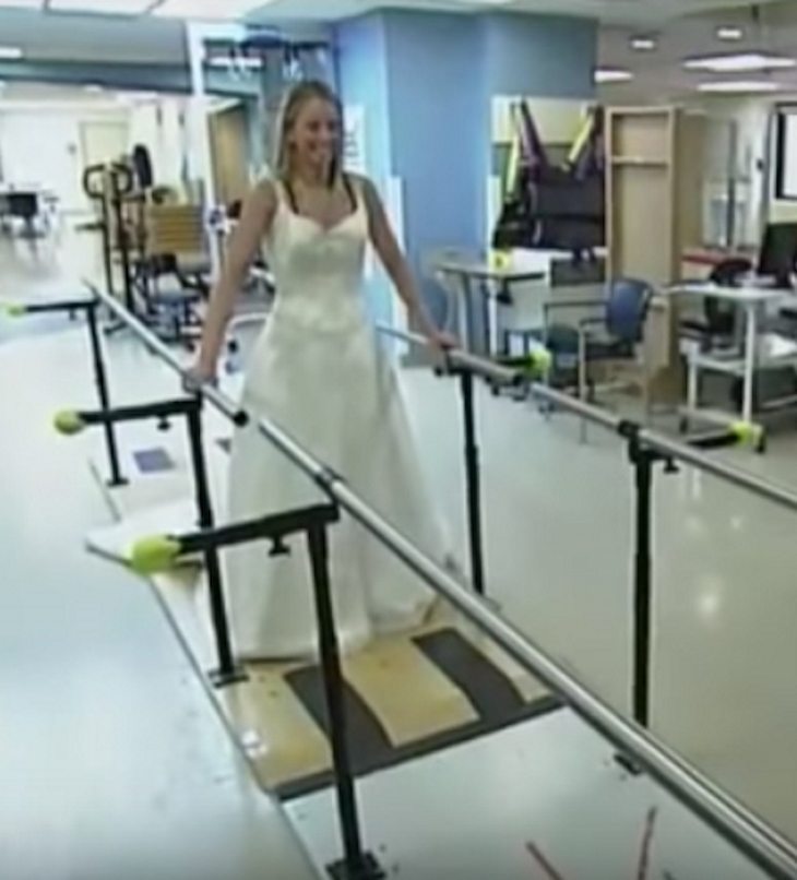 Paralyzed Bride Stuns Family & Friends By Walking Through Church Doors To Meet Her Groom