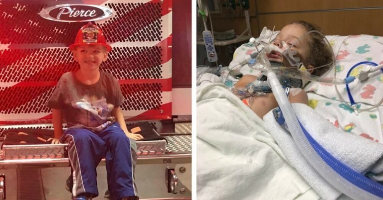 Dad Goes To Check On 4-Yr-Old Son, Finds Him Unresponsive At Top Of Staircase