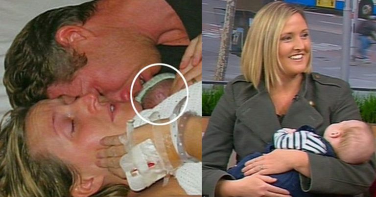 Miracle happens when mother brings sillborn back to life with 2 hours of loving cuddles after doctors pronounce him dead