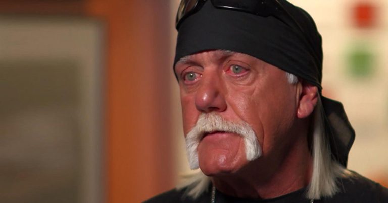 Hulk Hogan gets emotional when asked about Jesus
