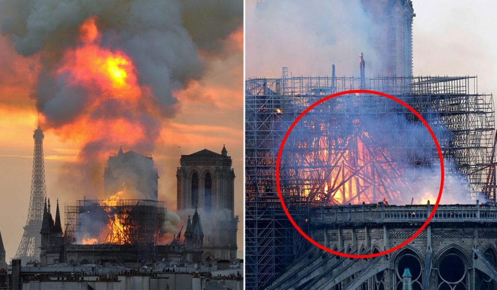 People Saw Jesus When Notre Dame Was Engulfed In Flames